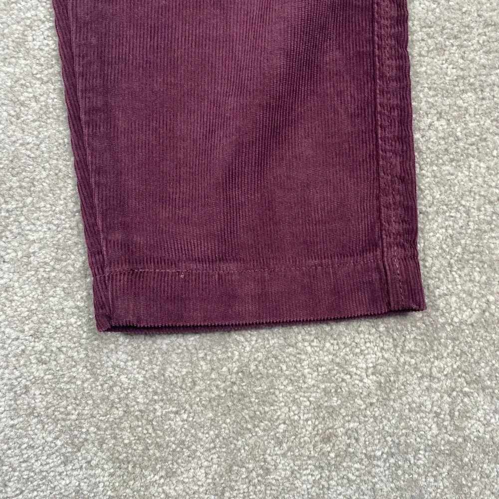 Levi's Mens Corduroy Pants 33x30 Burgundy Straight Leg Standard Fit‎ Jeans NWT